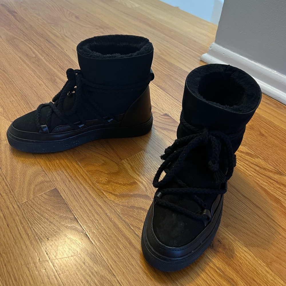 Inuikii Classic Sneaker Black Boots Size 39